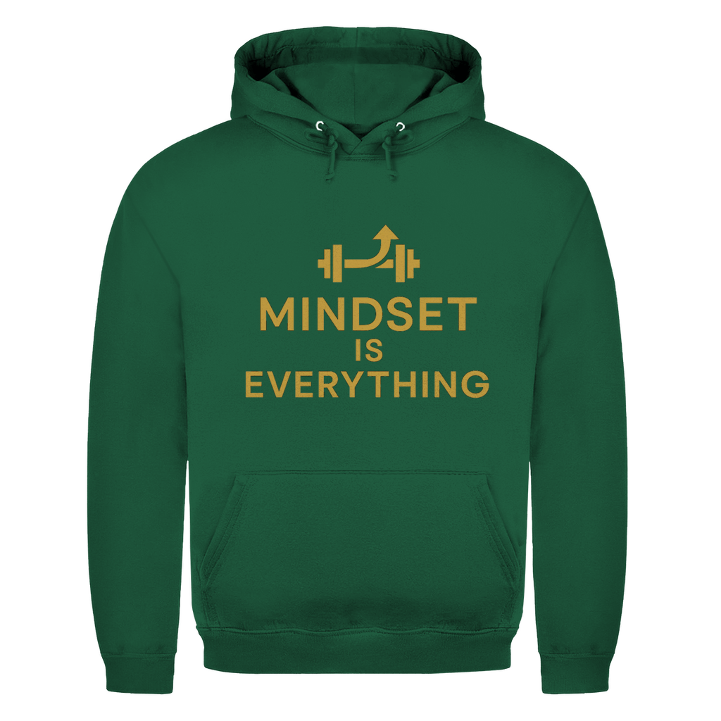 Herren Hoodie Motivation Look (Mindset is everything) - Trend - Ink Old FashionHerren Hoodie Motivation Look (Mindset is everything)