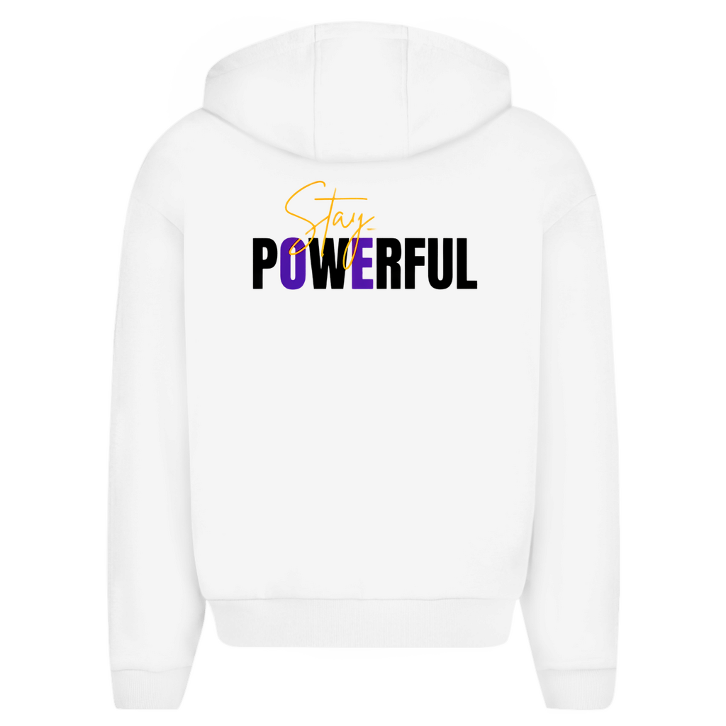 Herren Oversize Zipper Hoodie (Powerful)Streetlegacy