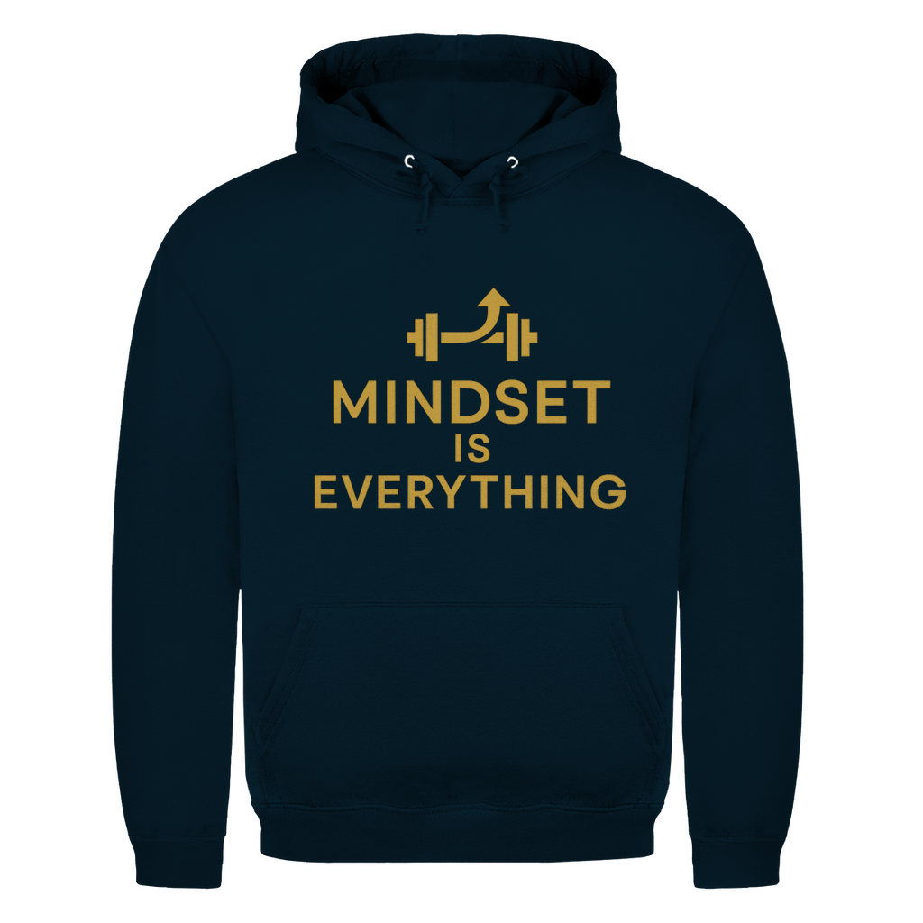 Herren Hoodie Motivation Look (Mindset is everything) - Trend - Ink Old FashionHerren Hoodie Motivation Look (Mindset is everything)