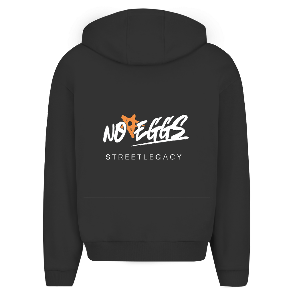 Herren Oversize Zipper Hoodie (No Eggs) Streetlegacy