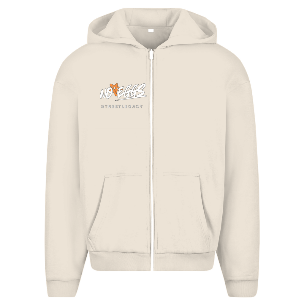 Herren Oversize Zipper Hoodie (No Eggs) Streetlegacy