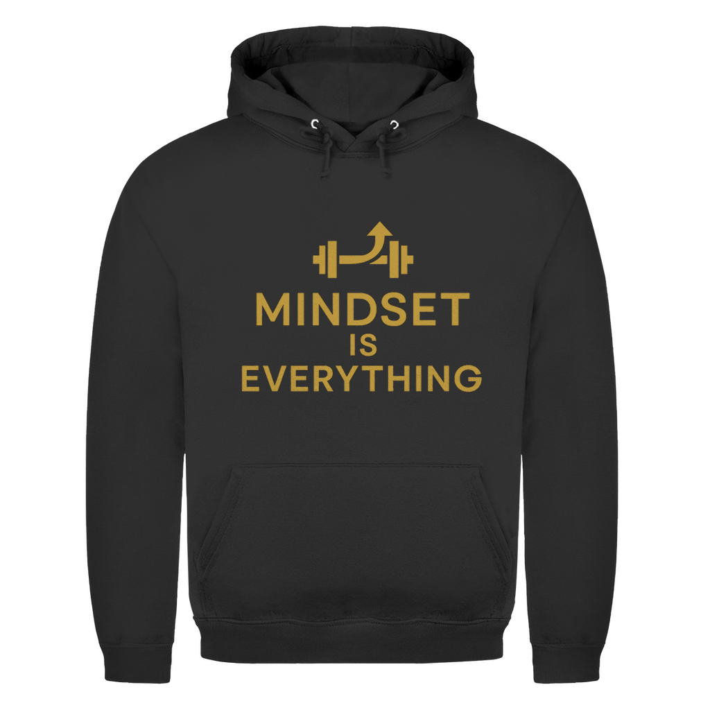 Herren Hoodie Motivation Look (Mindset is everything) - Trend - Ink Old FashionHerren Hoodie Motivation Look (Mindset is everything)