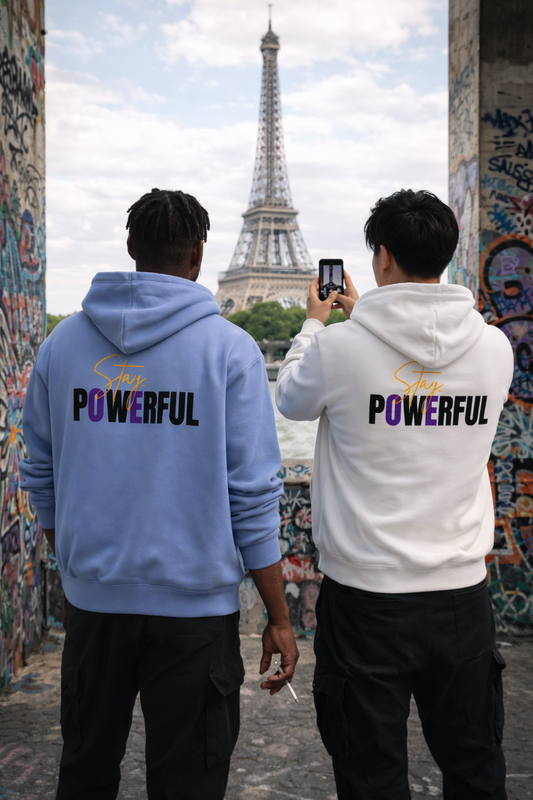 Herren Oversize Zipper Hoodie (Powerful)Streetlegacy